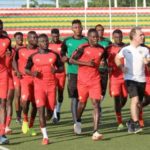 eperviers entrainement stade municipal de lome togo