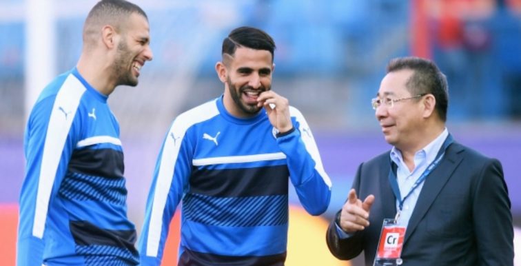 Leicester : Mahrez et Slimani rendent hommage à Vichai