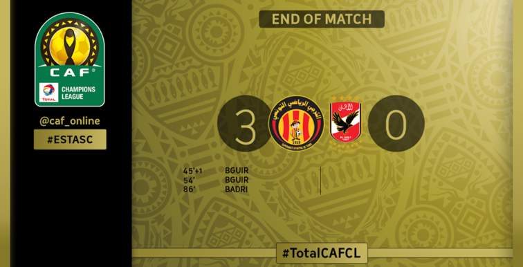 Finale CAF/LDC : L’Espérance de Tunis sacré champion !