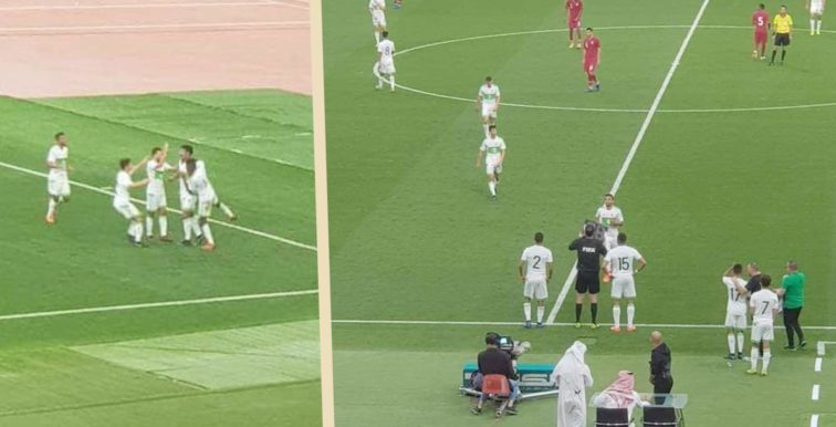 Qatar-Algérie A’ (0-1) : sur un but de Bounedjah !