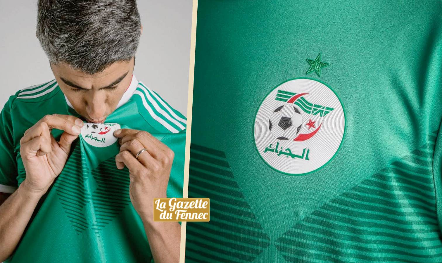 maillot algerie vert adidas