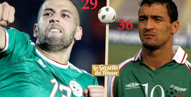 Belmadi : “Slimani peut battre le record de Tasfaout”