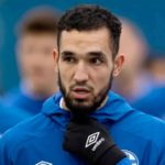 bentaleb entrainement schalke bleu