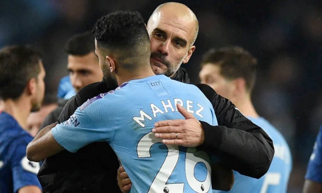 guardiola city accolade mahrez dos