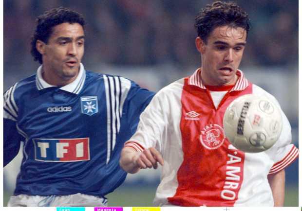 tasfaout marc overmars auxerre aja 1996