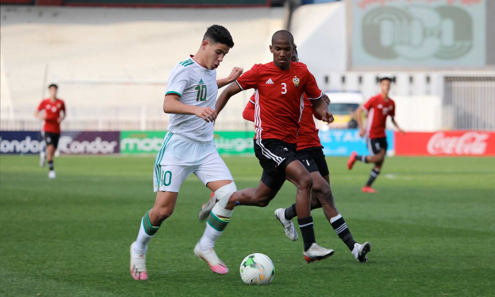 edhy yvan zuliani dribble U17 UNAF 2021 janvier libye