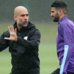 Teamdz fennecs guardiola avec mahrez entrainement pluie