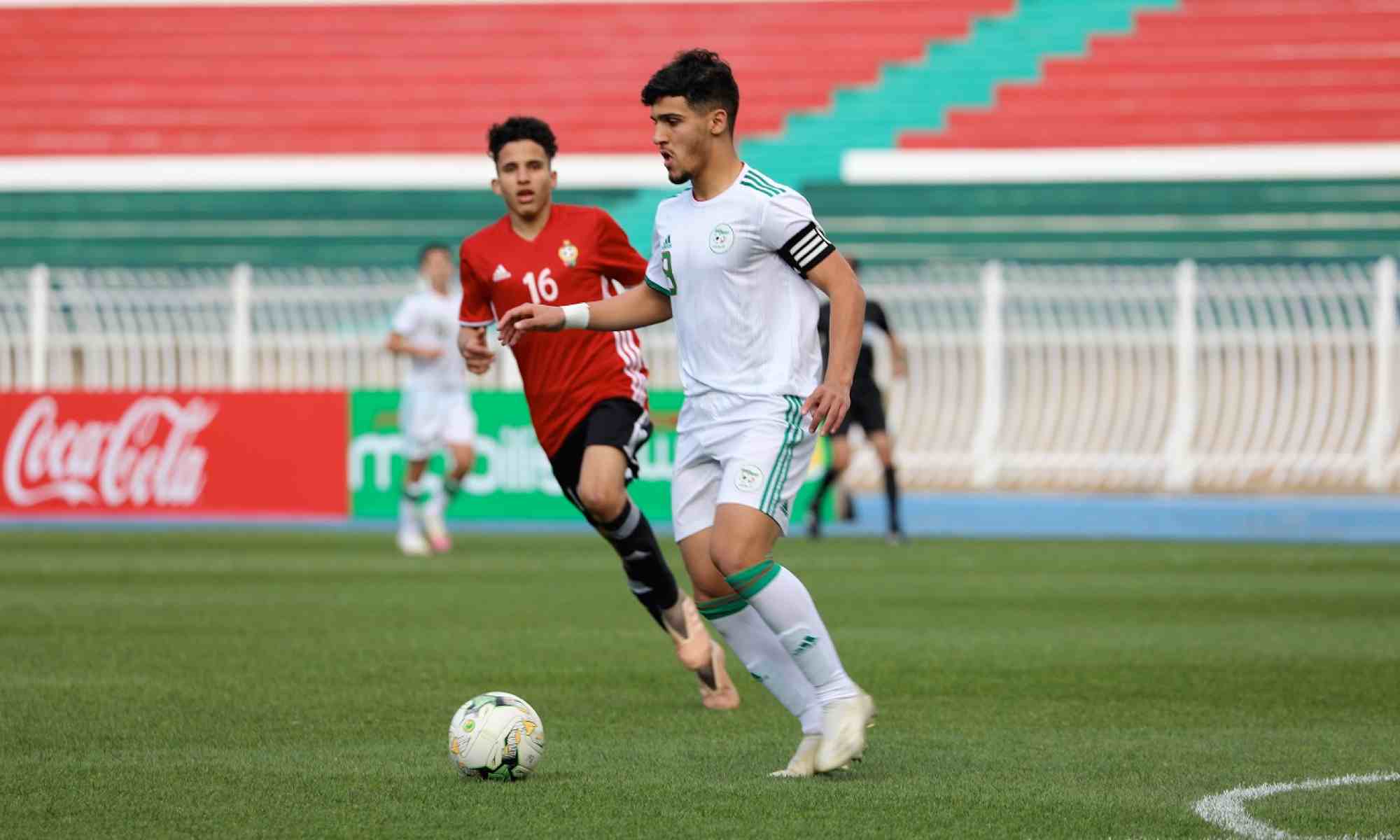 malek abdelaziz cap U17 UNAF 2021 janvier