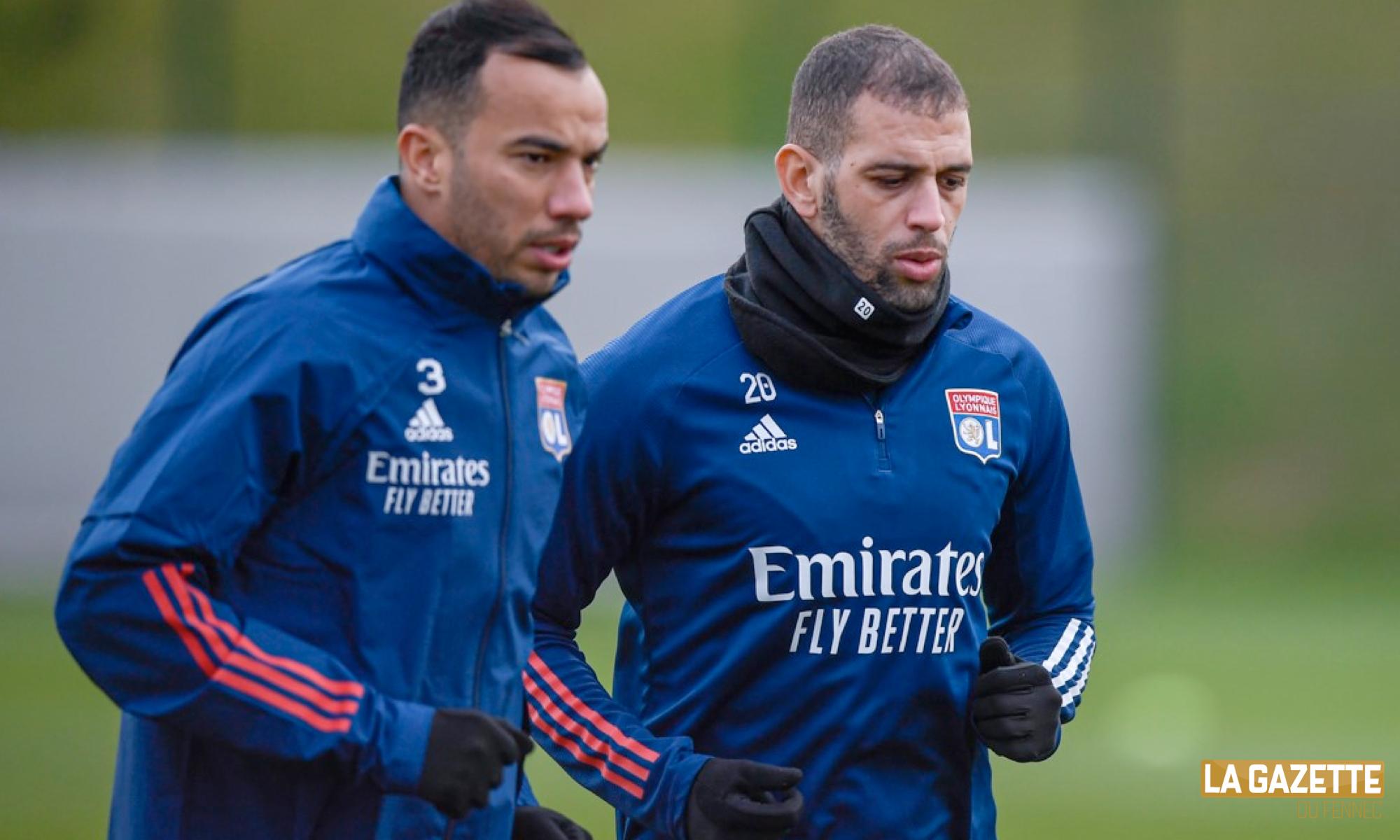 slimani benlamri bleu lyon ol entrainement