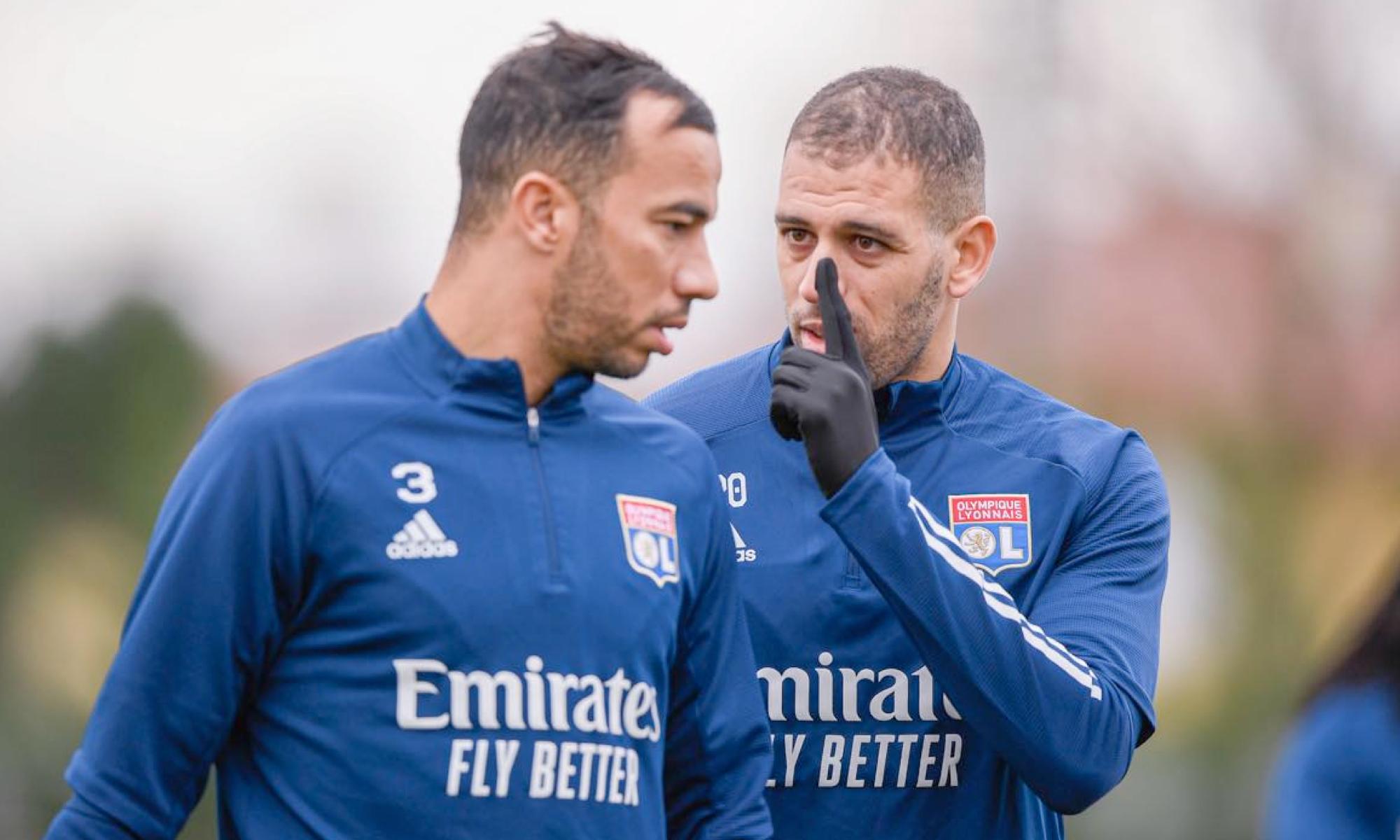 slimani doigt benlamri lyon ol entrainement