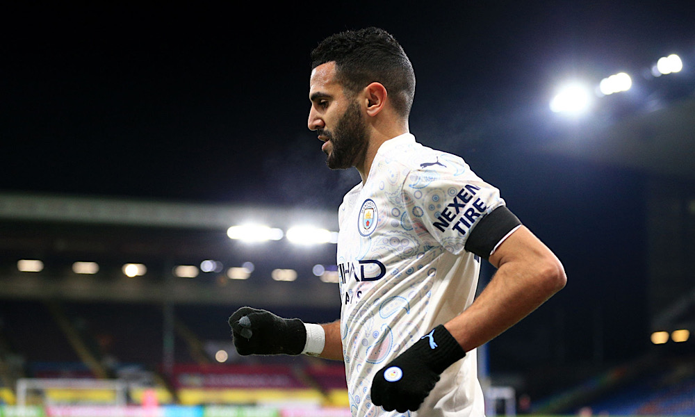 Riyad Mahrez vs Burnley