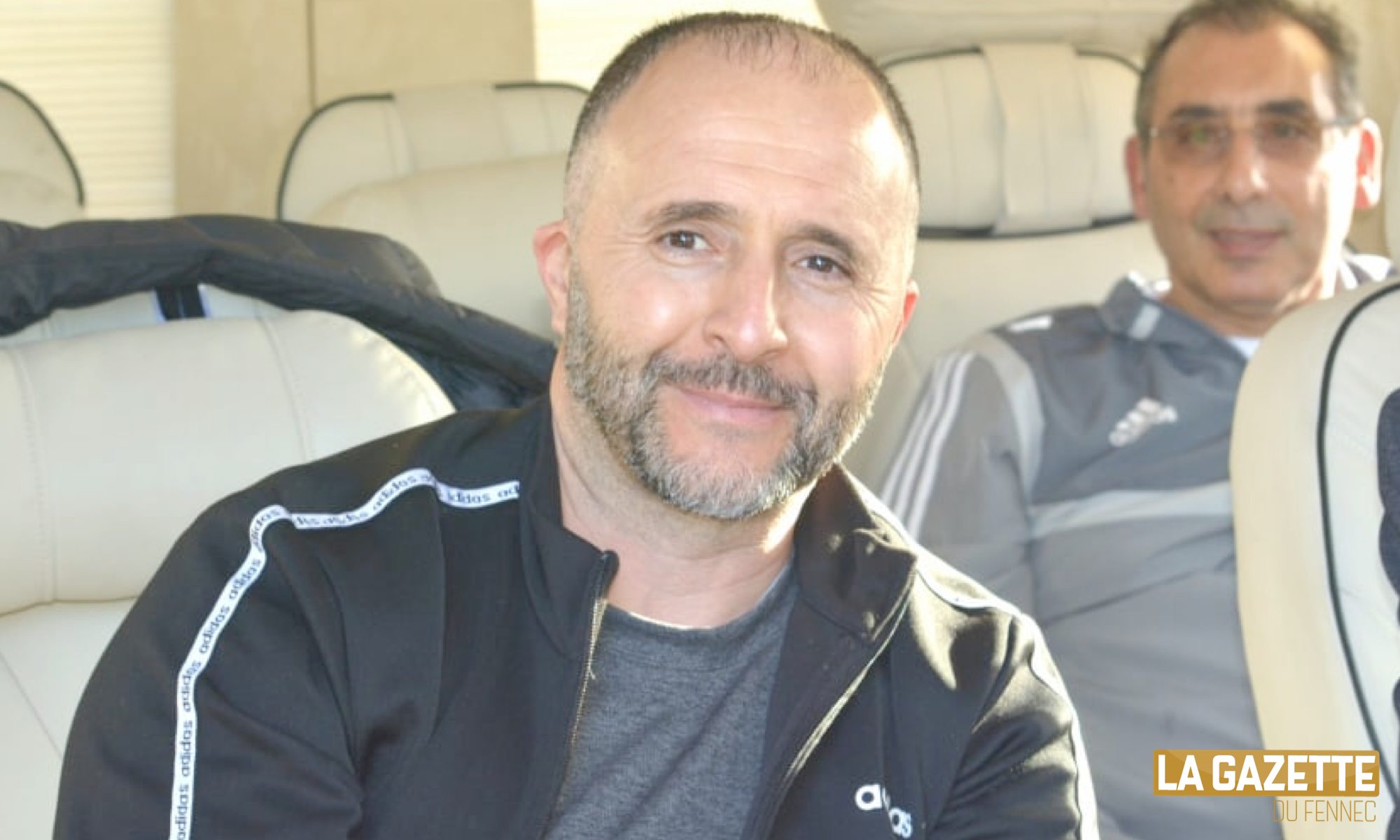 belmadi sourire bouras visite stade oran conf