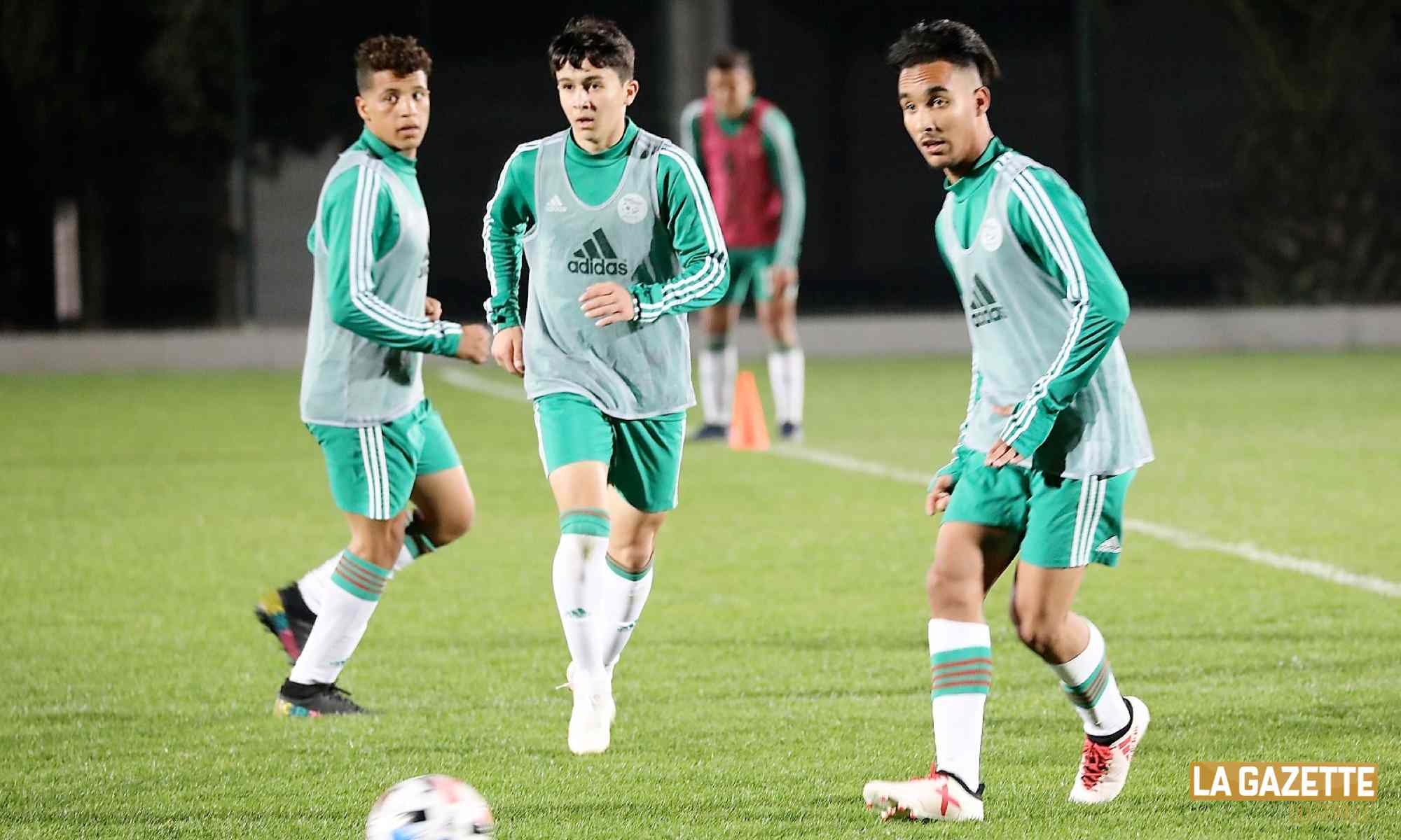 jeune verts exercice u17 preparation can 2021