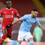 mahrez mane duel liverpool city sadio mane