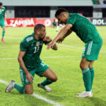 bounedjah duo slimani zambie 3 3 lusaka mars 2021