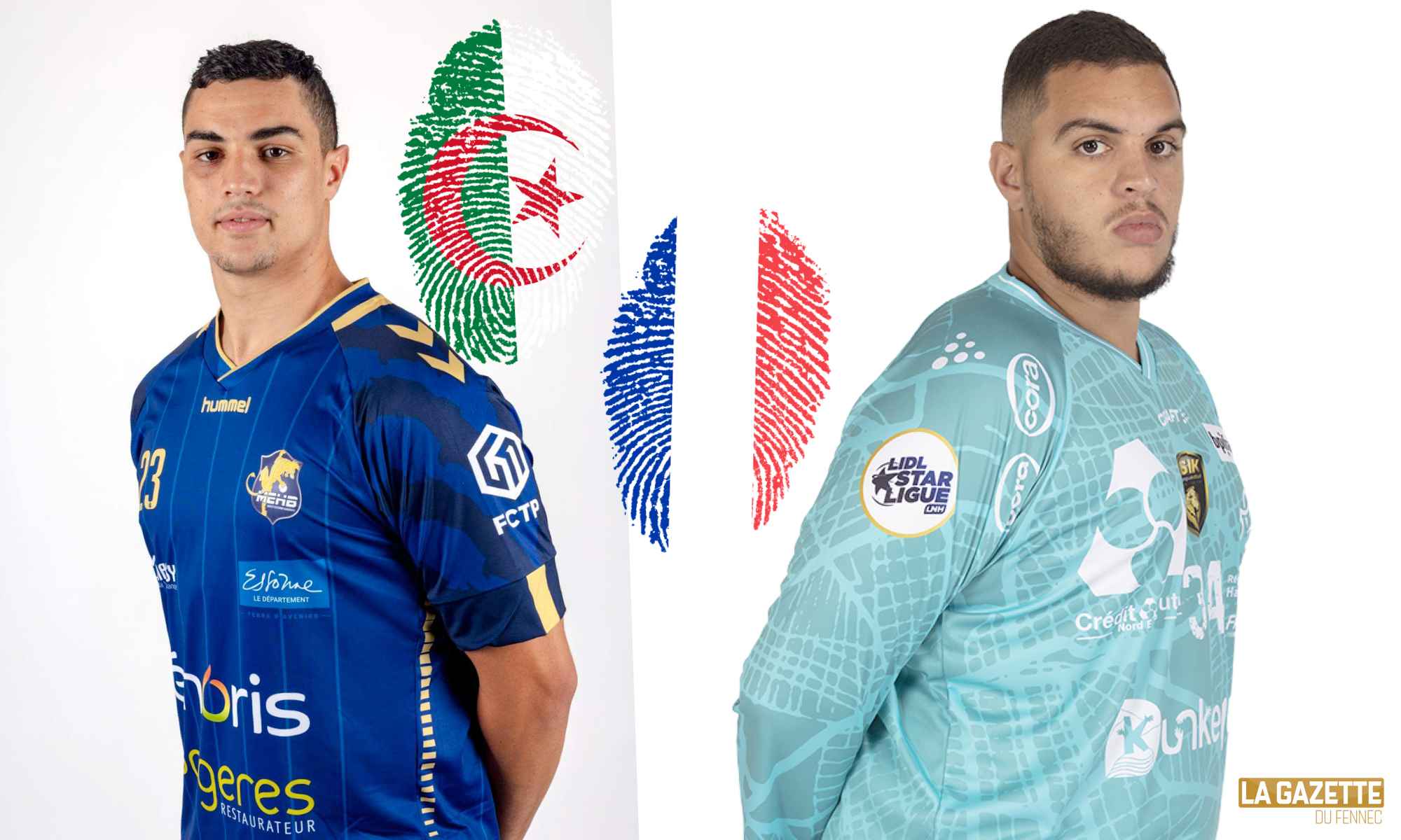 nassim samir bellahcene france frere algerie handball