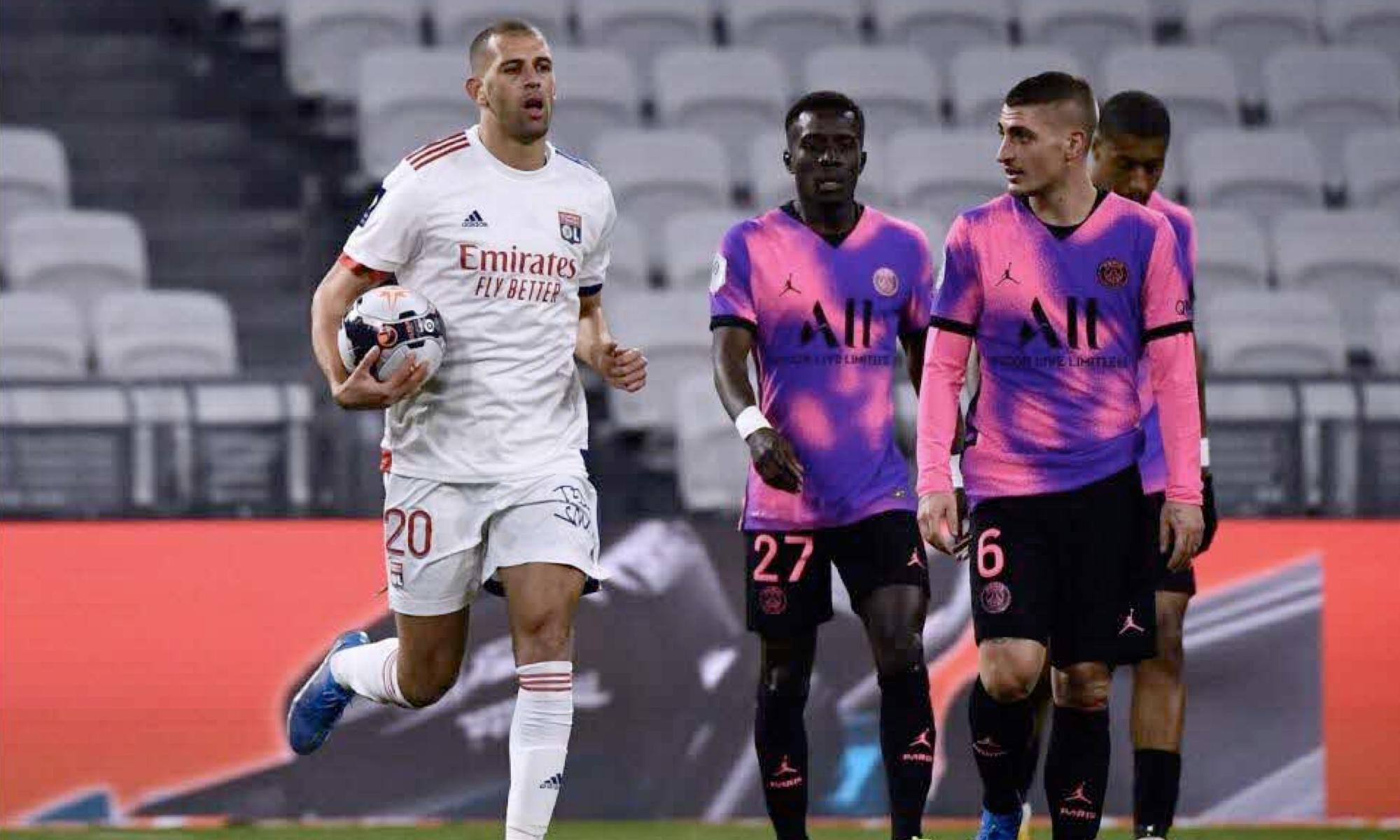 slimani psg reduit score