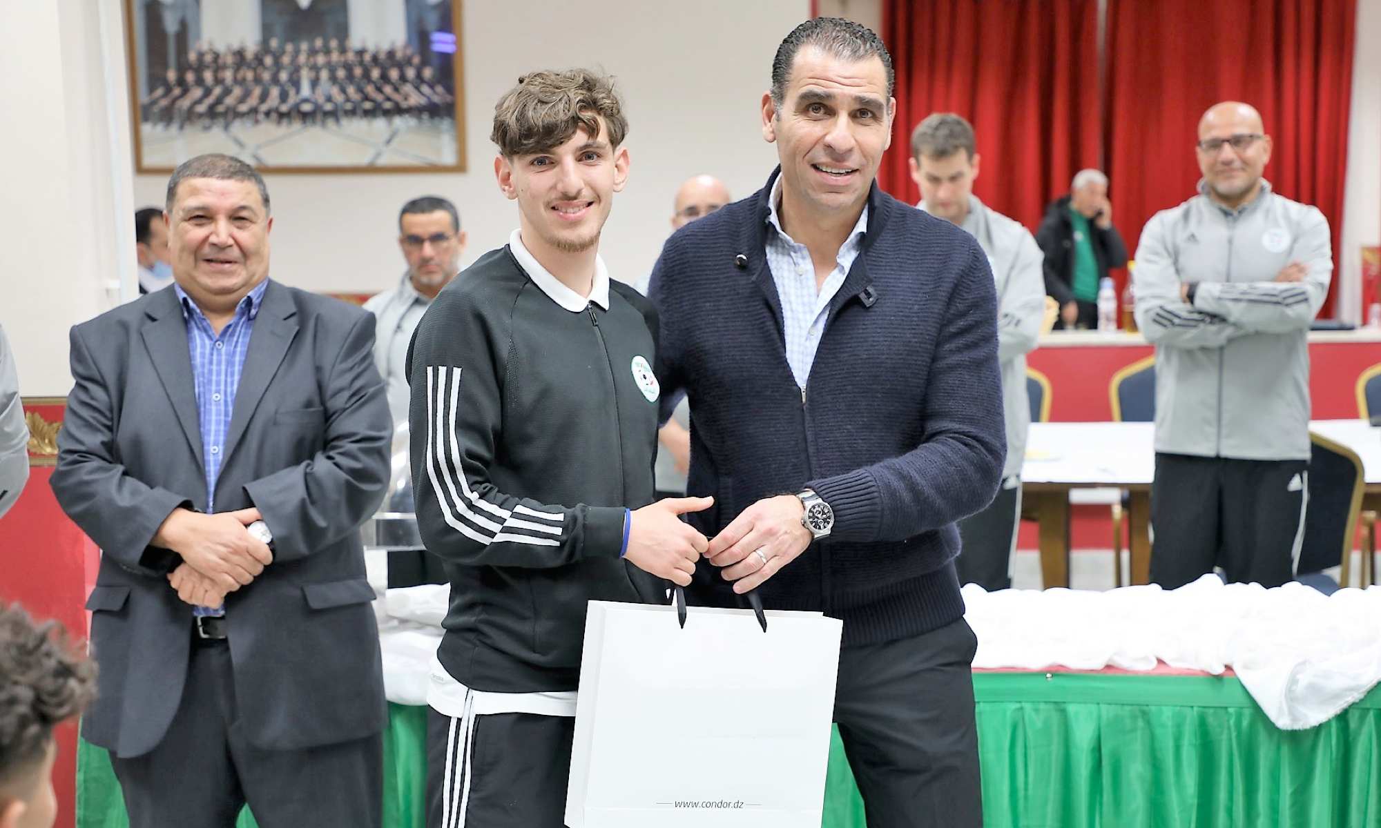 zetchi cadeau abdallah gueddah saad u17 motivation