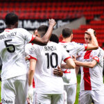 Yassine Benzia Dijon FCO Stade Rennais célébration