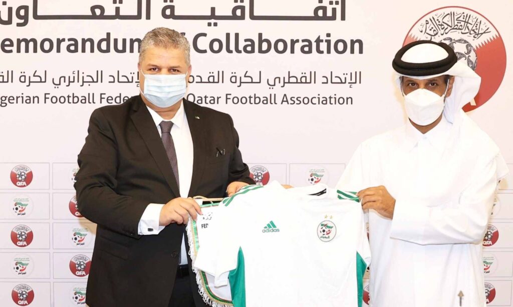 amara maillot faf qfa qatar memorandum collaboration al thani