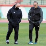 belmadi avec azizi bouras pelouse tchaker