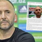 belmadi en colere