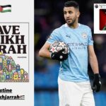 mahrez palestine soutien