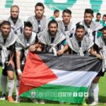 onze team ess setif palestine drapeau karaoui solidiratie