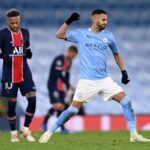 riyad mahrez manchester city vs psg neymar