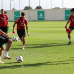 Fennecs algérie Bedrane Slimani Belaili entraînement