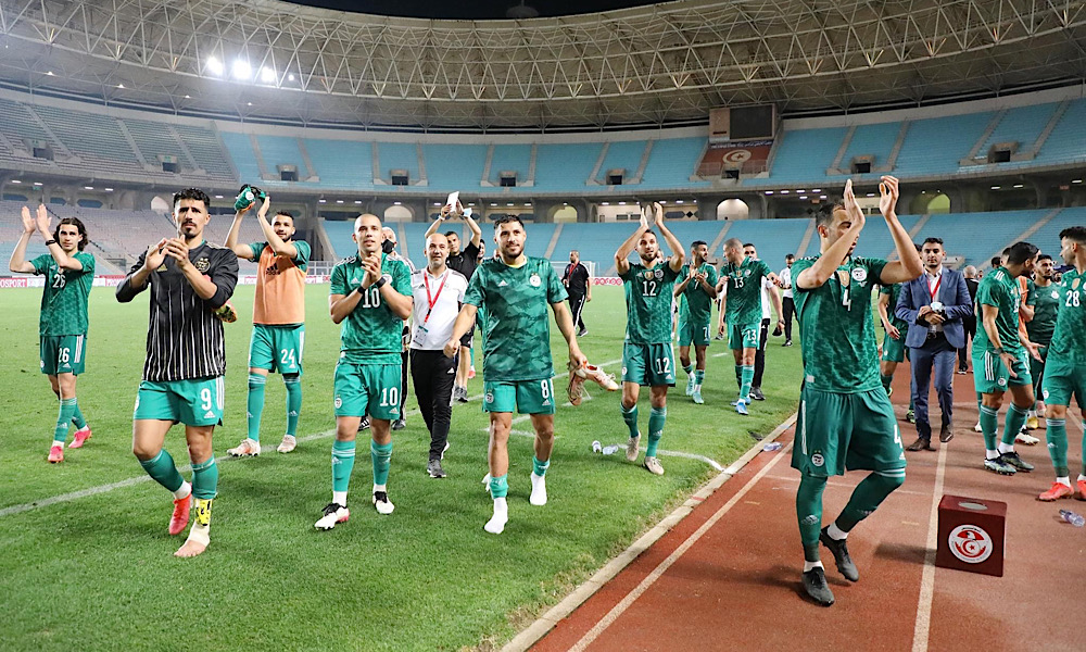 Équipe nationale Bounedjah Feghouli Benlamri Belaili