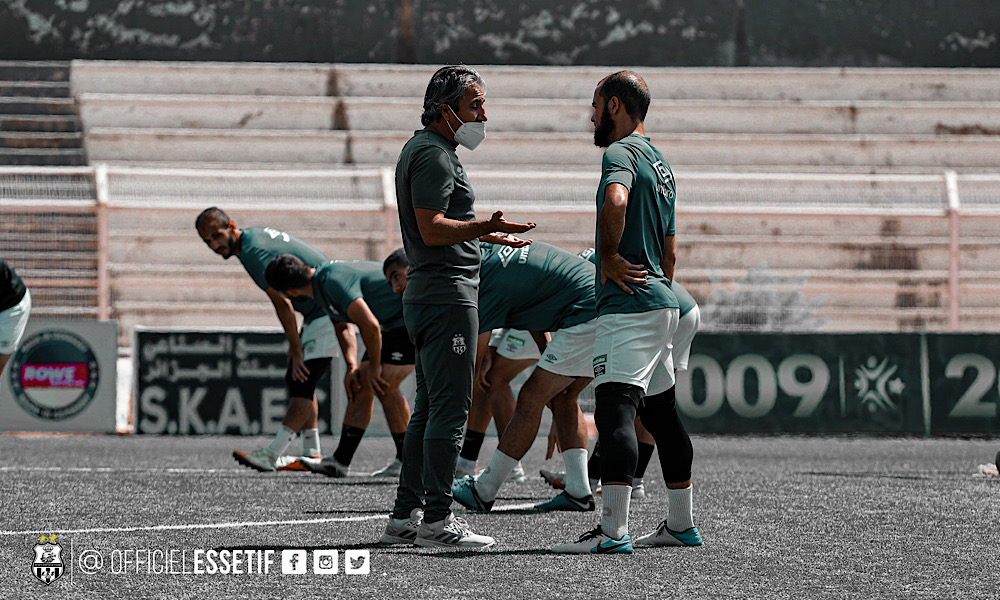 Nabil Kouki ES Sétif entraînement