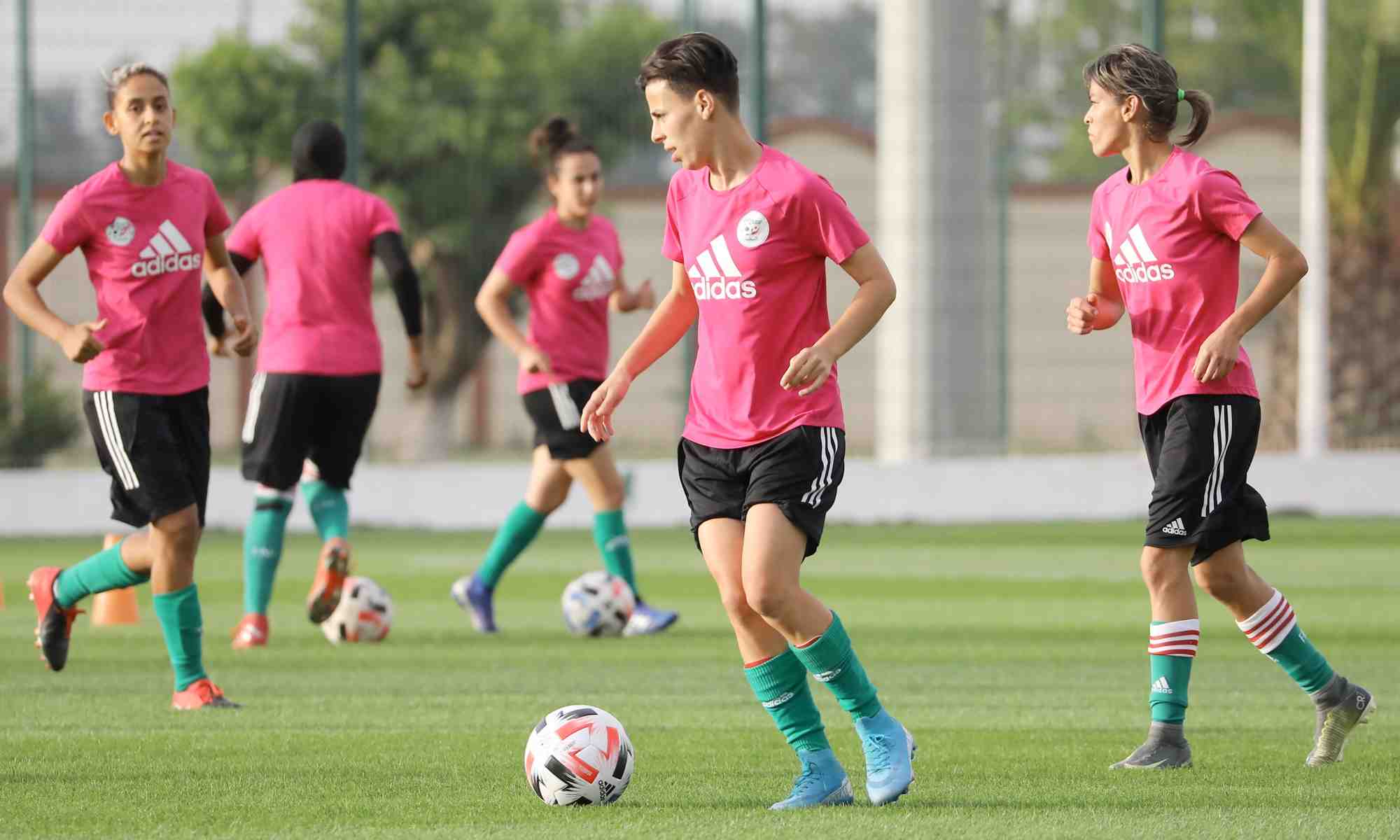 selection feminine rose entrainement 2021