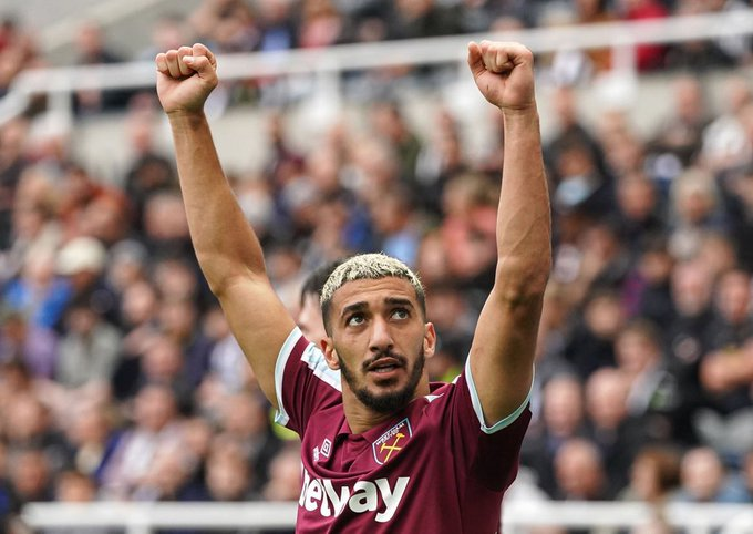 benrahma west ham bras en lair joie buteur