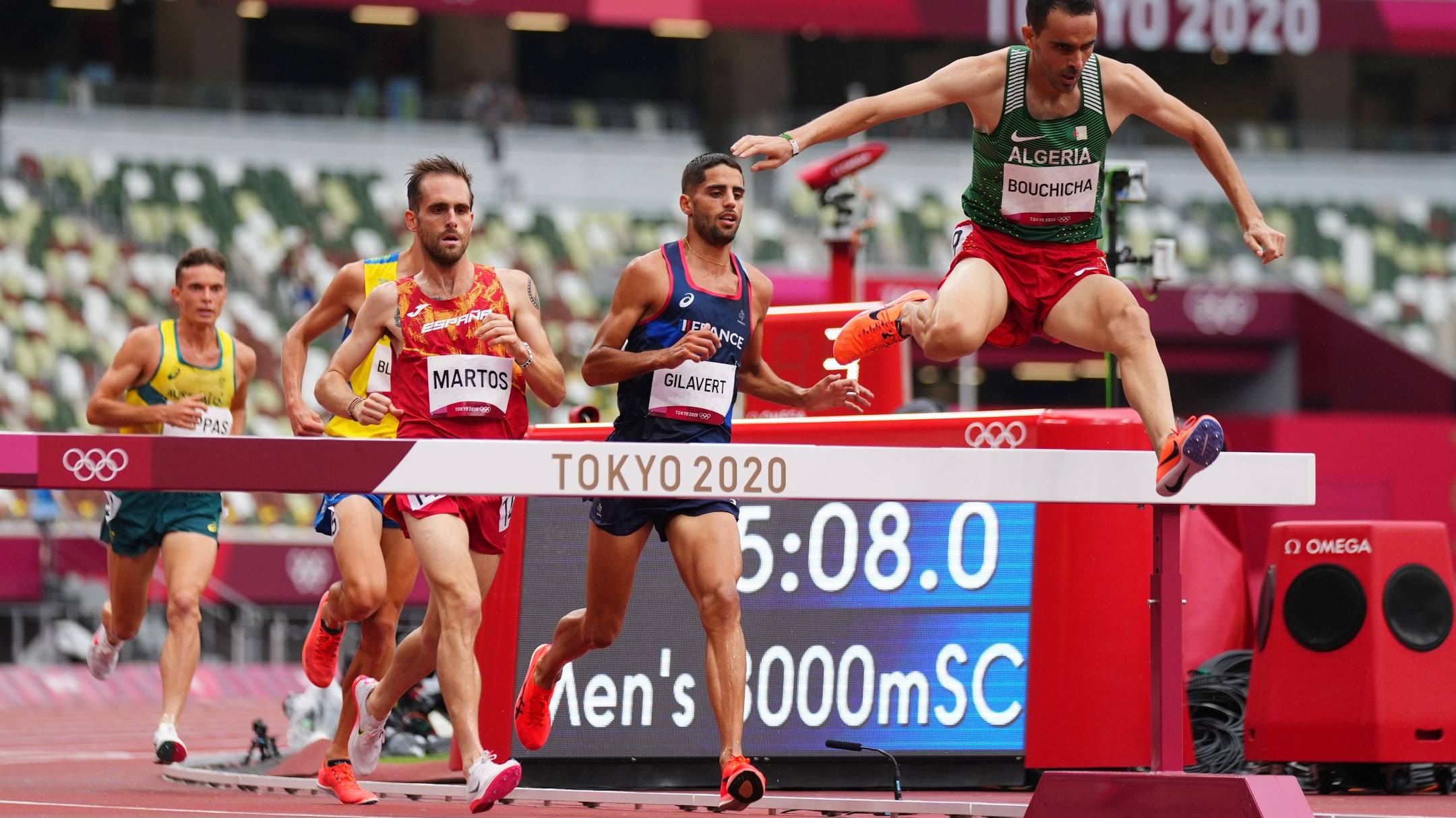 bouchicha hichem 3000m steeple elimine 1er tour tokyo 2020