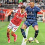 ilan kebbal face a kylian mbappe psg reims