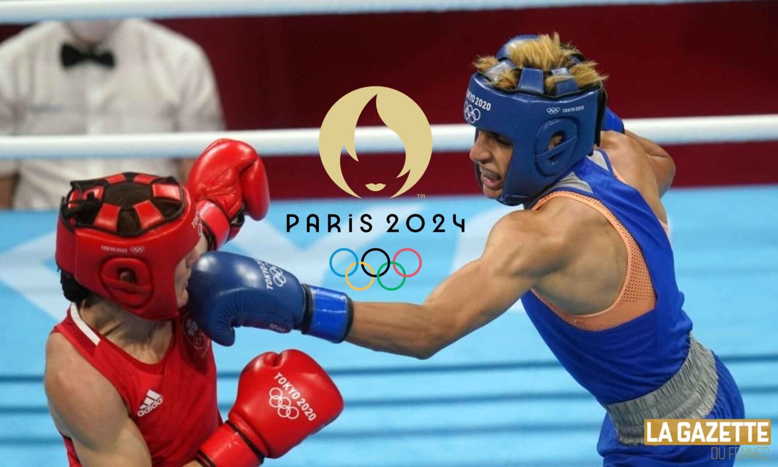 JO 2020/ Boxe Imane Khelif, projet de médaille pour Paris 2024