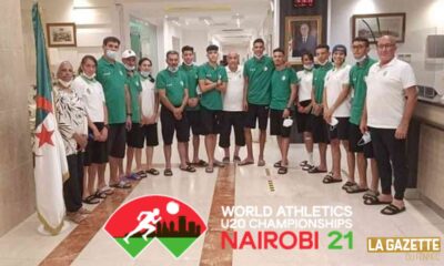 nairobi U20 athletisme delegation dz juniors