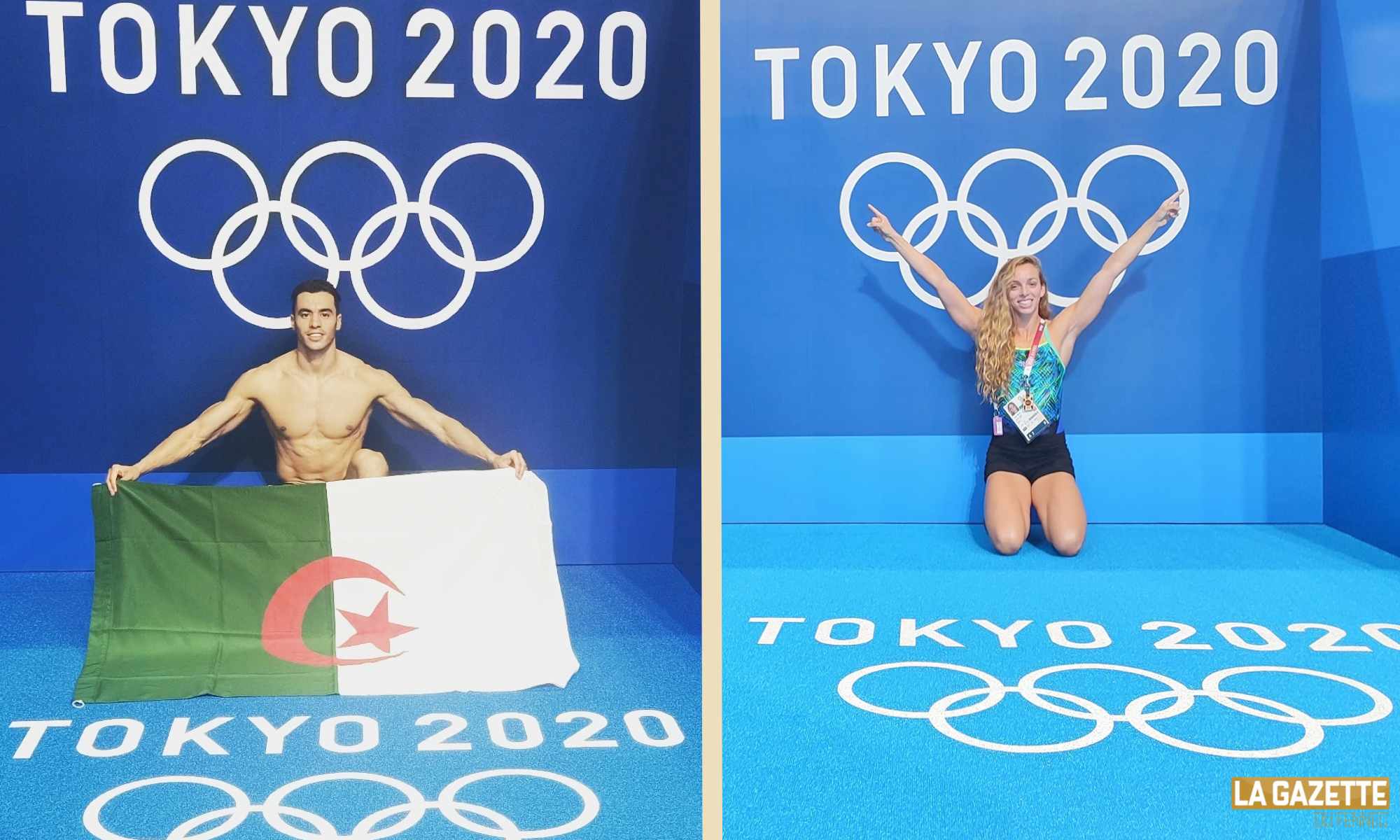 sahnoune oussama et amel melih natation tokyo 2020