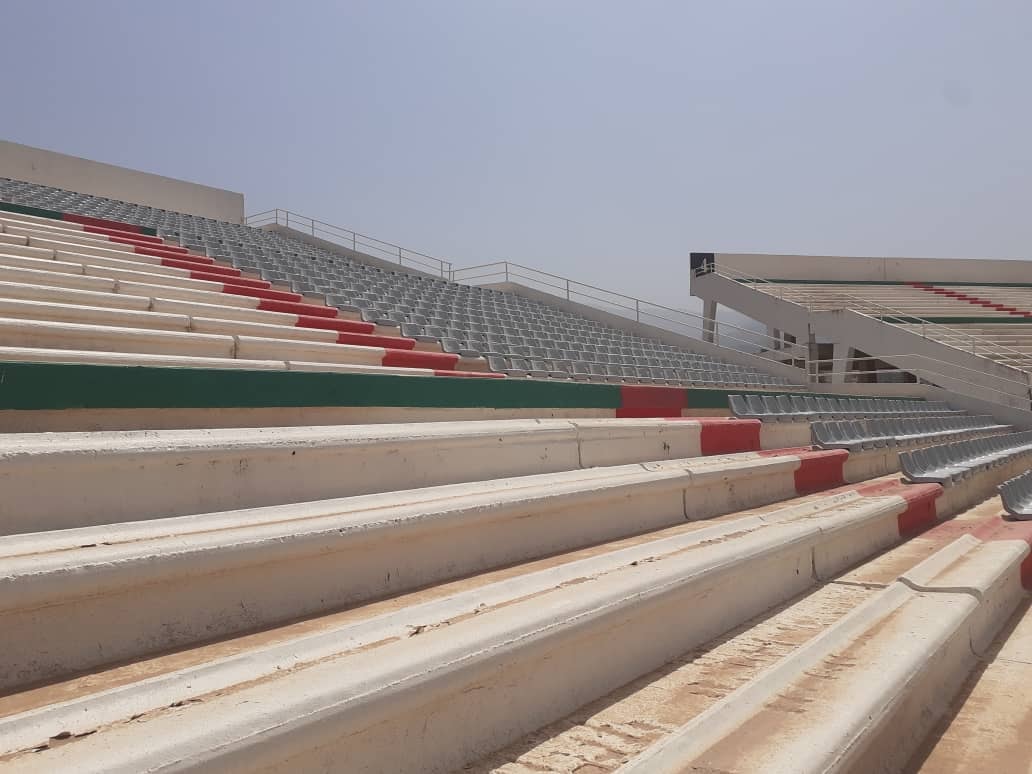 stade tchaker blida aout 2021 gris