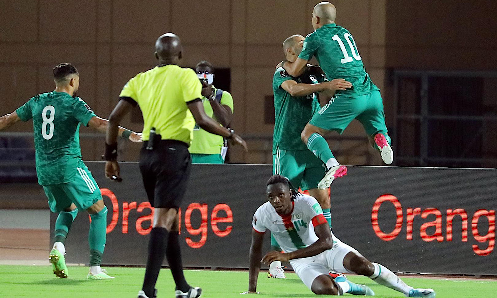 Slimani Feghouli Belaïli Burkina Faso Algérie