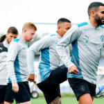 Mahrez entraînement Gabriel Jesus