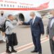 bennacer arrivee delegation avion air algerie tarmac aeroport marrakech belaili mahrez