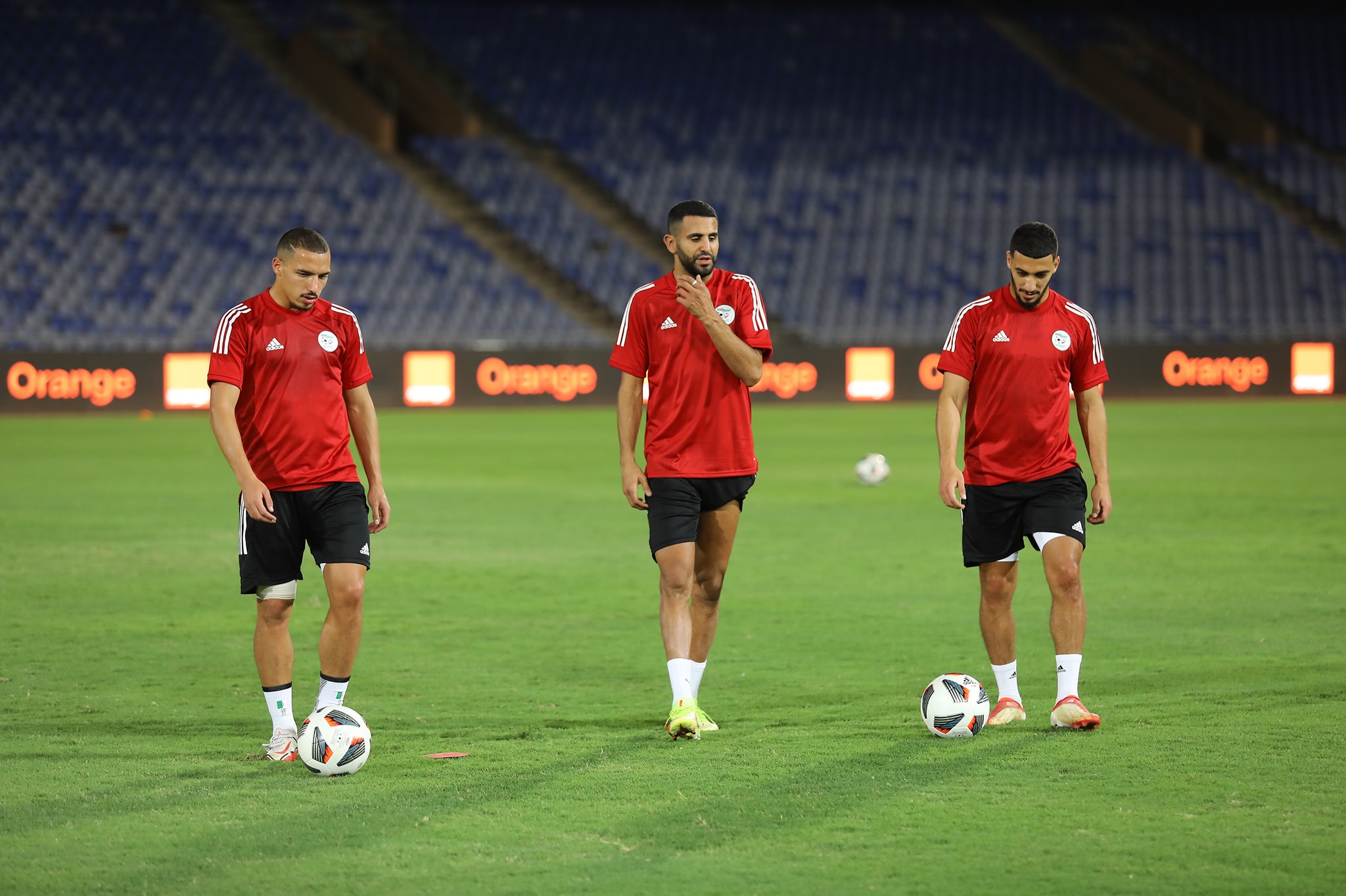 bennacer mahrez benrahma marrakech entrainement veille burkina septembre 2021