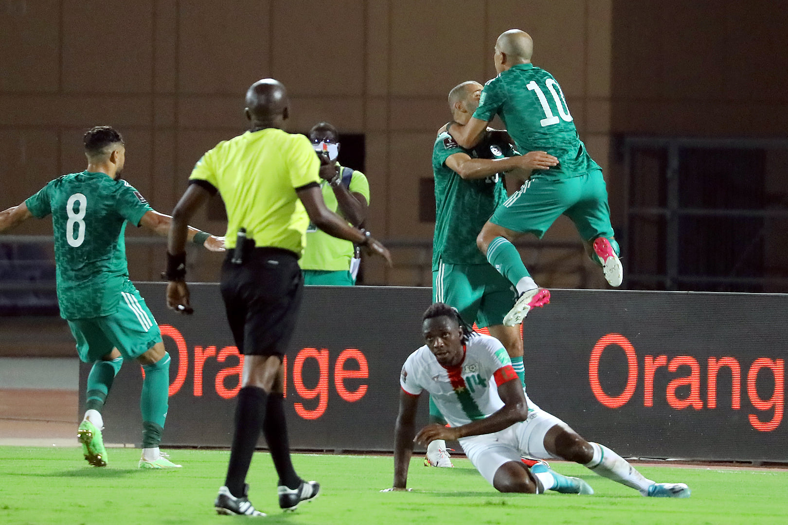 feghouli joie but slimani burkina 1 1 marrakech septembre 2021