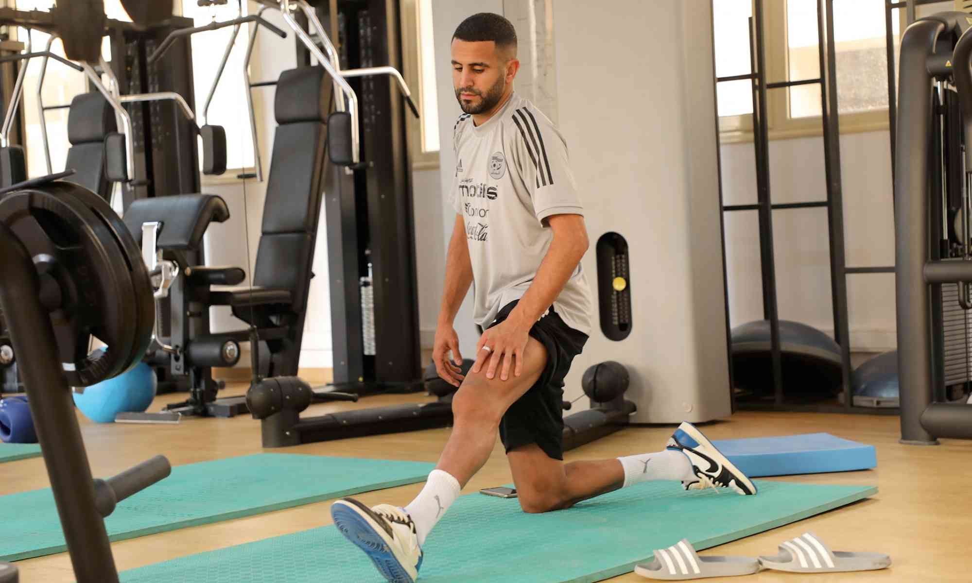 mahrez solo entrainement en salle sidi moussa