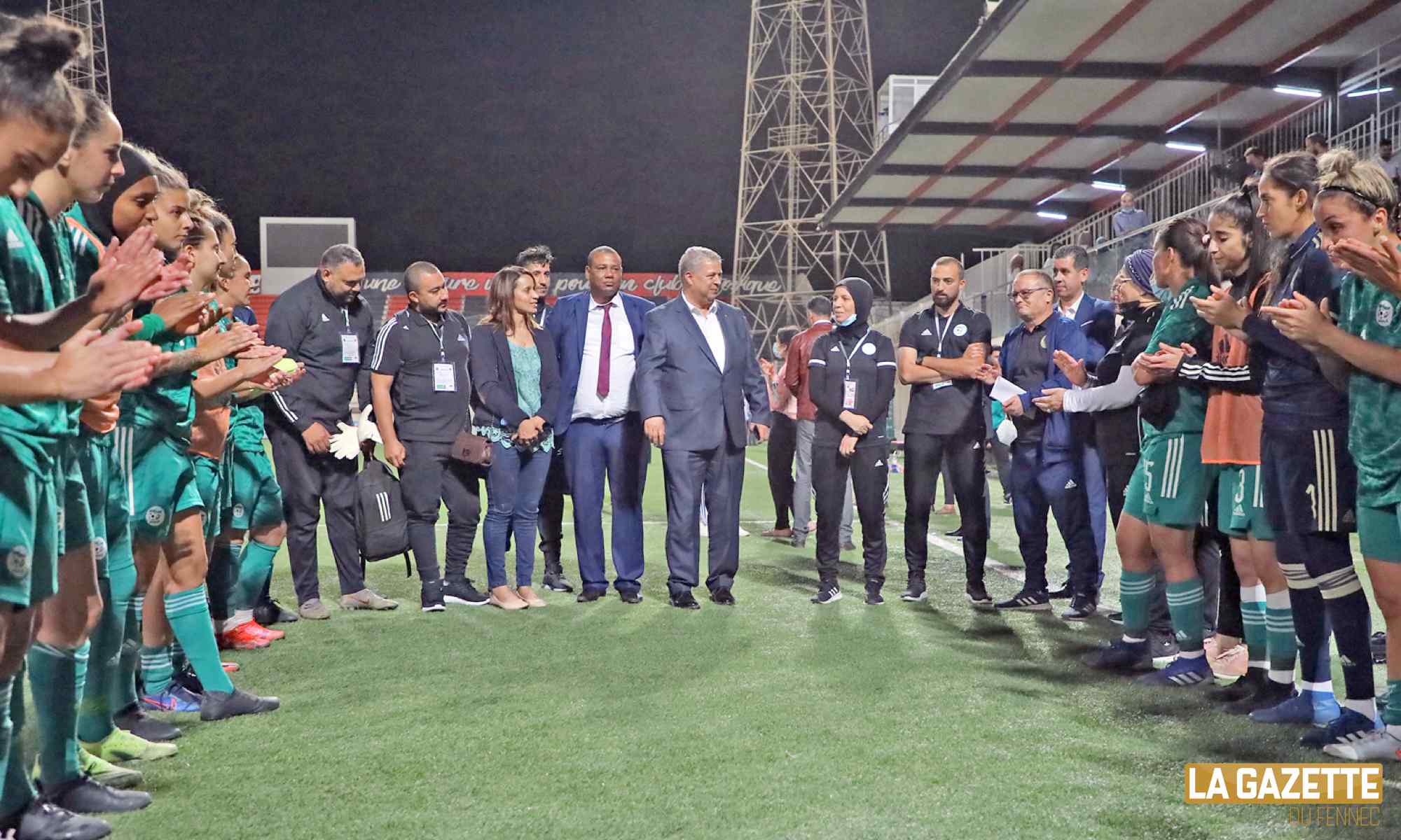 amara fertoul nessibah avant match feminine soudan en fille