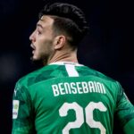 bensebaini dos allemagne borussia monchengladbach vert