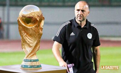 belmadi trophee coupe du monde qatar 2022