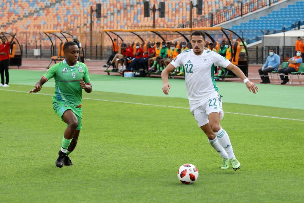 bennacer isma djibouti vs algerie 4 0 12 novembre 2021 cairo stadium